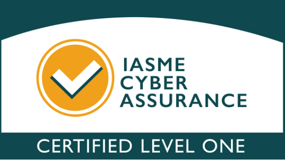 IASME Cyber Assurance Level One certified badge